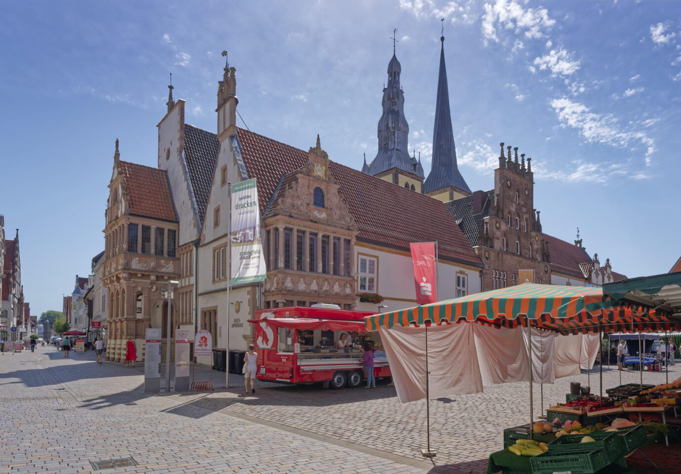 Das Rathaus von Lemgo. In der Stadt spielt der Fall der Mietnomaden.