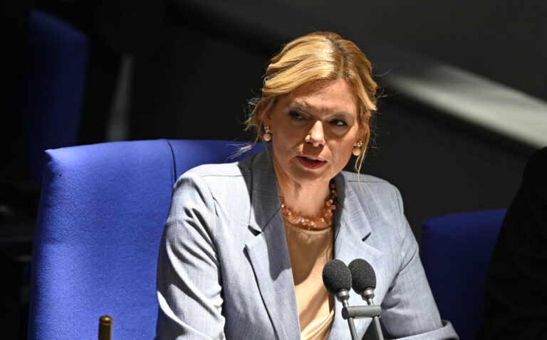 Bundestagspräsidentin Julia Klöckner (CDU). Foto: picture alliance/dpa | Elisa Schu