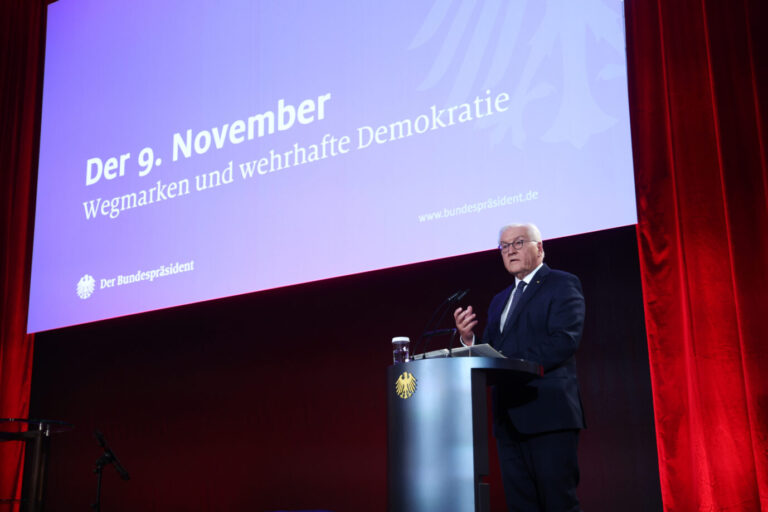 Bundespräsident Frank-Walter Steinmeier versucht sich an einer staatstragenden Rede; und scheitert.