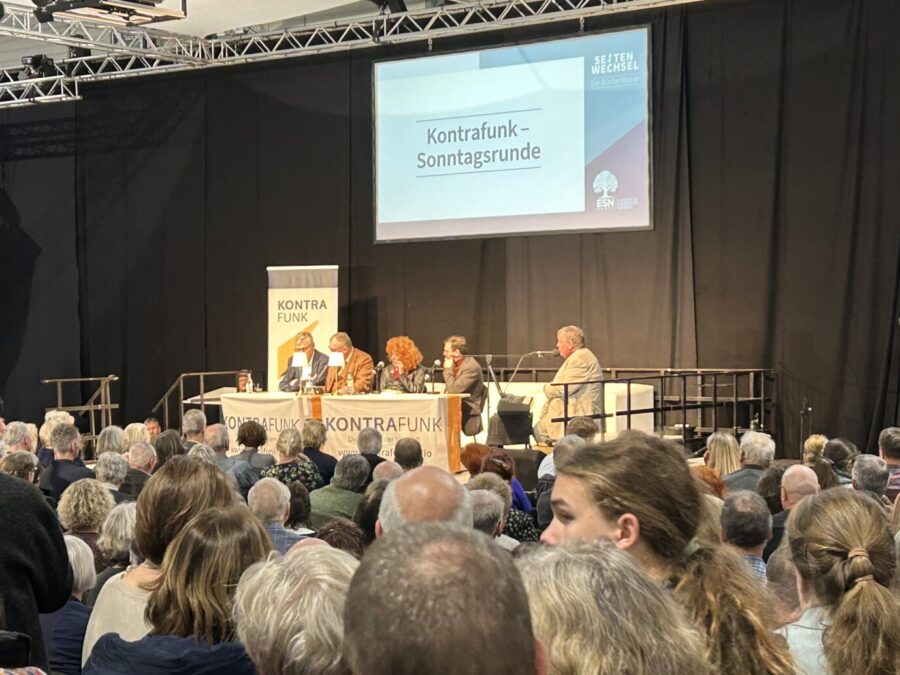 Die Sonntagsrunde des Kontrafunks. Foto: JF