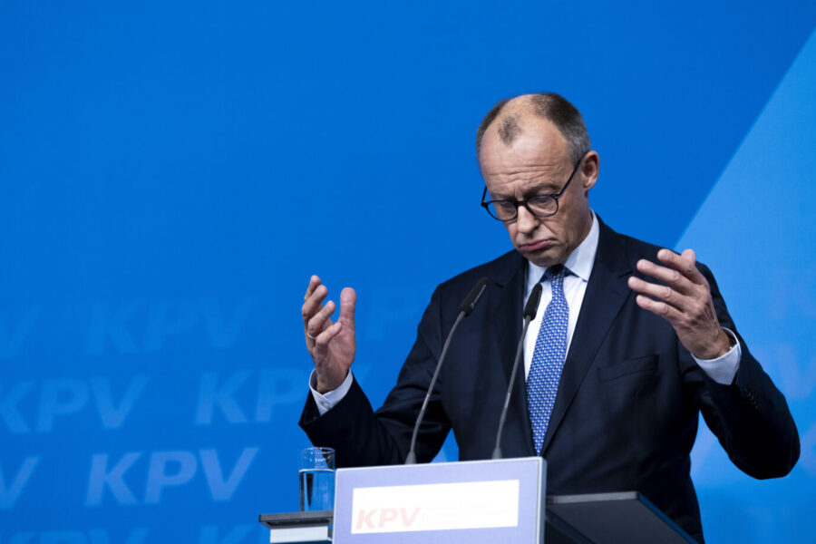 Will gut ausgebildeten Syrern eine Perspektive in Deutschland geben: Bundeskanzler Friedrich Merz (CDU). Foto: picture alliance / Eventpress | EVENTPRESS Jeremy Knowles