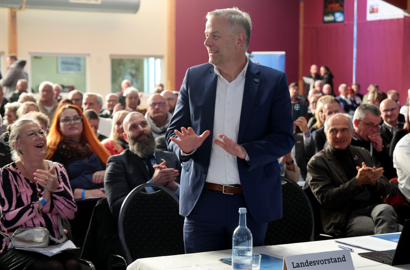 Leif-Erik Holm: Ehrgeizige Ziele. Foto: picture alliance/dpa | Bernd Wüstneck Mecklenburg-Vorpommern