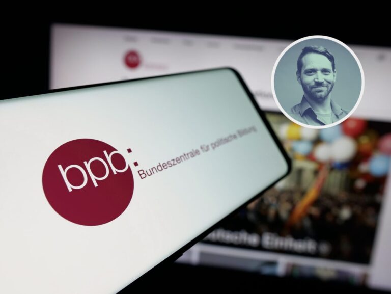 Logo der Bundeszentrale für politische Bildung. Union kapiert mnal wieder nix.