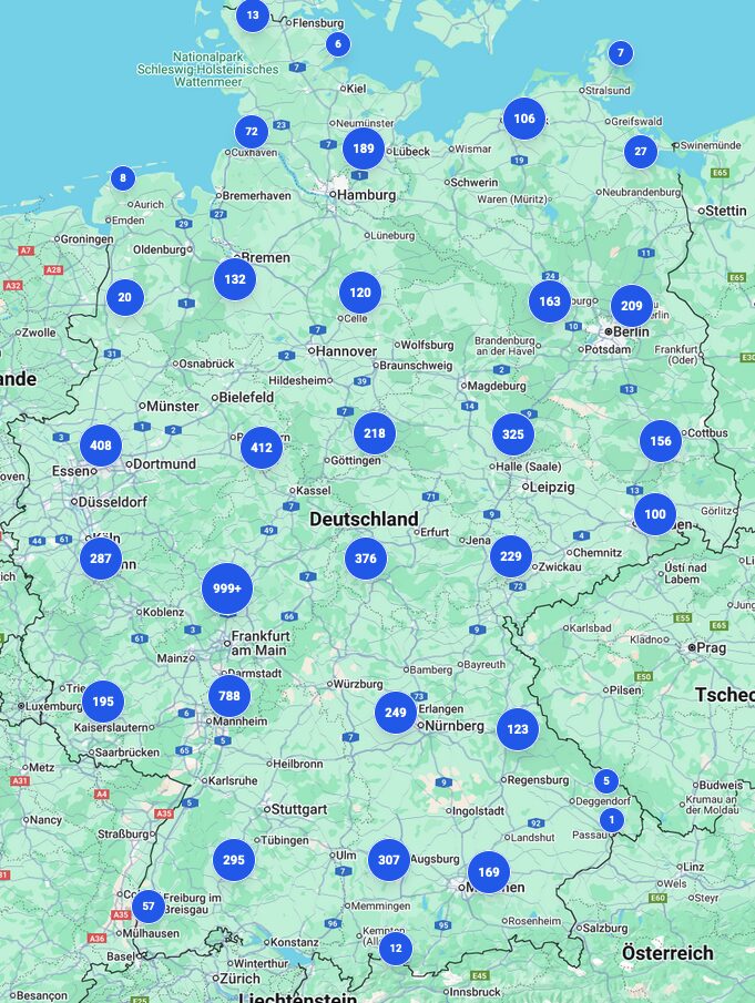 Waffenverbotszonen in Deutschland: Das war früher noch nicht so. Foto: https://zonar-app.de/