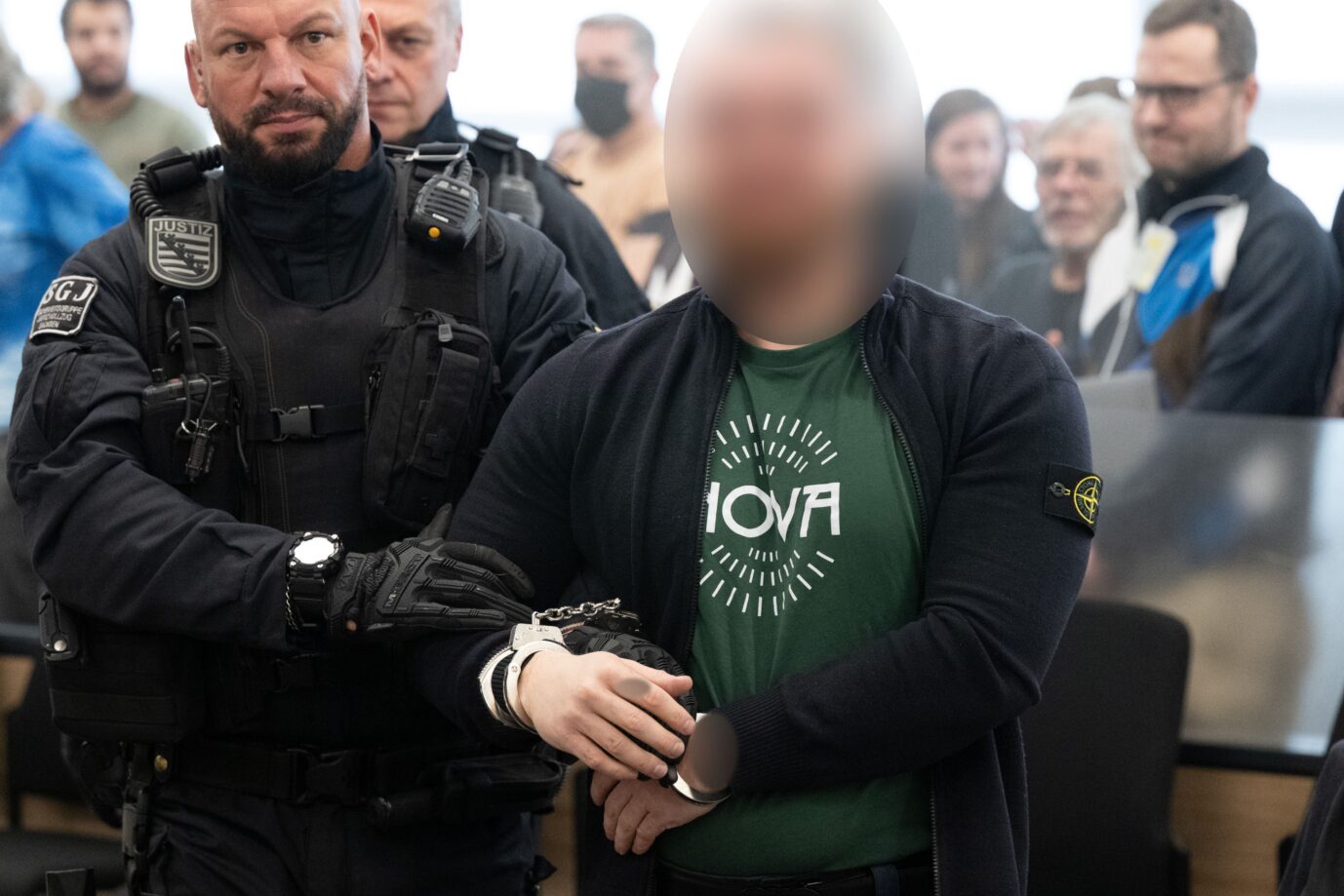 Das Bild zeigt Johann G. von der sogenannten Hammerbande.