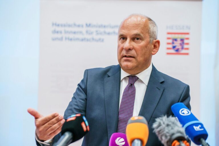 Hessens Innenminister Roman Poseck