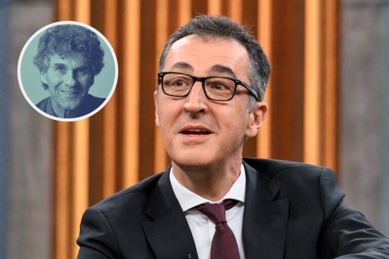 Cem Özdemir spielt bei Caren Miosga das grüne Chamäleon.