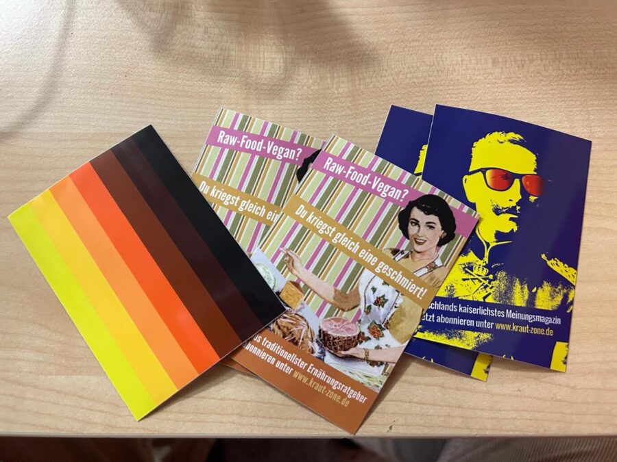 Sticker der Krautzone. 