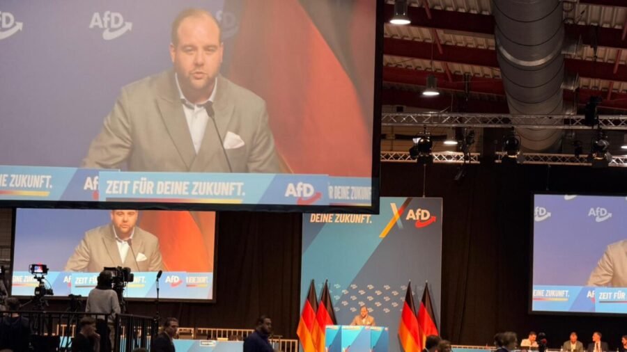 Die Rede des Kandidaten Wendelin. Foto: JF