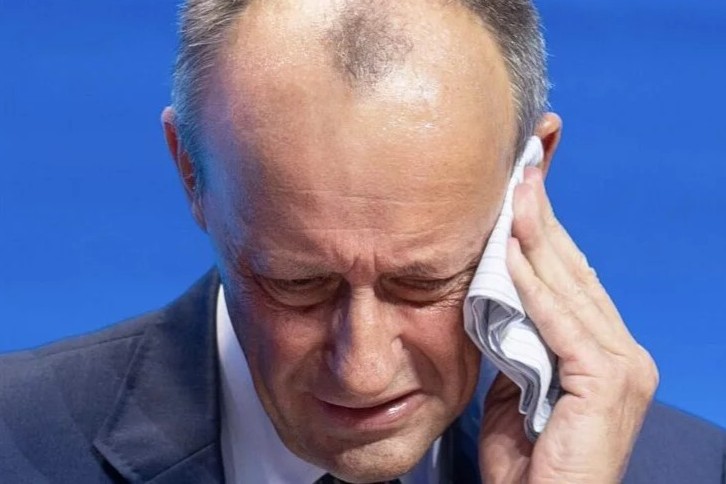 CDU-Chef Friedrich Merz: Verliert den Anschluß an die AfD.