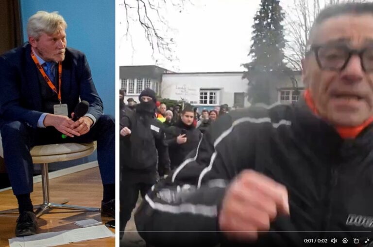 „Nach eigenen Angaben angeblich“: „FAZ“-Medienredakteur Michael Hanfeld und der Angriff auf das Kamerateam von „Tichys Einblick“.