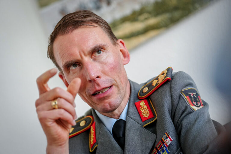 Berichtet über massive Ausfälle in der Kommunikation mit dem Pentagon in Washington: Generalleutnant Christian Freuding. Foto: picture alliance/dpa | Kay Nietfeld