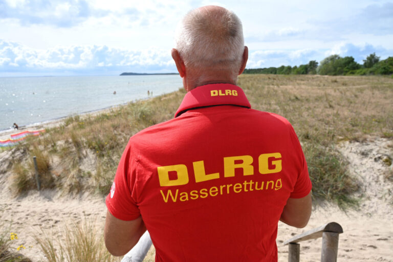 Die DLRG will AfD-Mitglieder ausschließen. Symbolbild: picture alliance/dpa | Stefan Sauer