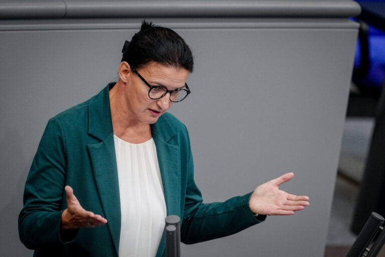 Für sie ist die AfD eine vom aus dem Ausland gesteuerte Partei: Irene Mihalic (Grüne). Foto: picture alliance/dpa | Kay Nietfeld