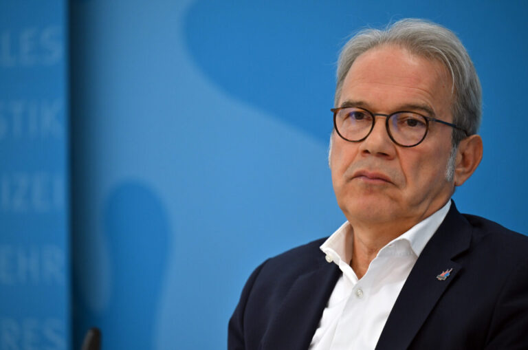 Erlebt nun Gegenwind der AfD: Georg Maier (SPD), Minister für Inneres, Kommunales und Landesentwicklung. Foto: picture alliance/dpa | Martin Schutt