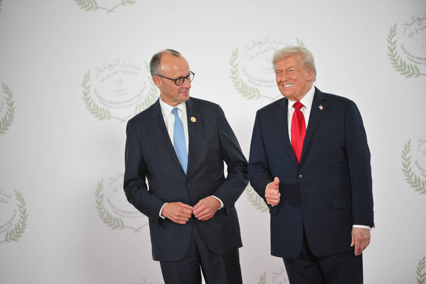 Bundeskanzler Friedrich Merz und US-Präsident Donald Trump haben eine unterschiedliche Perspektive auf die neue Nationale Sicherheitsstrategie der USA