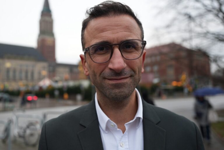 Samet Yilmaz von den Grünen wird künftig Kiel regieren.