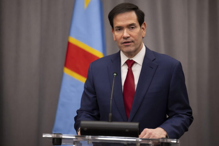 Findet nach der EU-Entscheidung gegen X harte Worte: US-Außenminister Marco Rubio. Foto: picture alliance / Sipa USA | Sipa USA