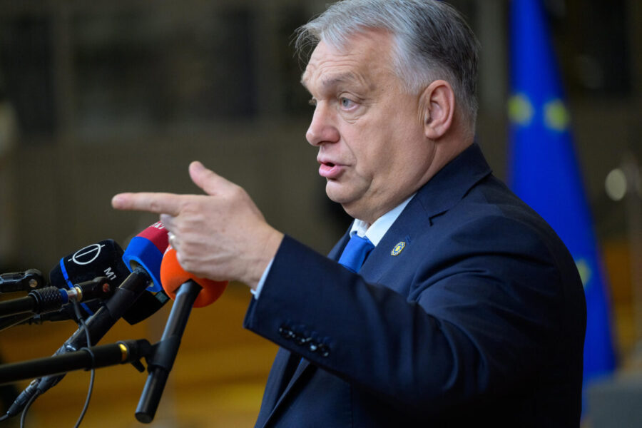 Bekam vergiftete Glückwünsche aus Polen: Ungarns Premierminister Viktor Orban. Foto: picture alliance / NurPhoto | Jonathan Raa