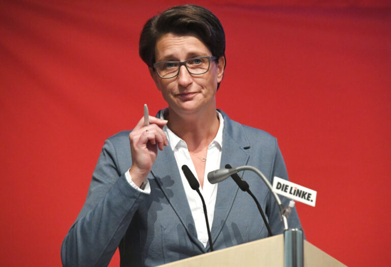 Wenke Brüdgam: Muß nach JF-Berichterstattung ihren antideutschen Hut nehmen. Foto: picture alliance / Stefan Sauer/dpa | Stefan Sauer