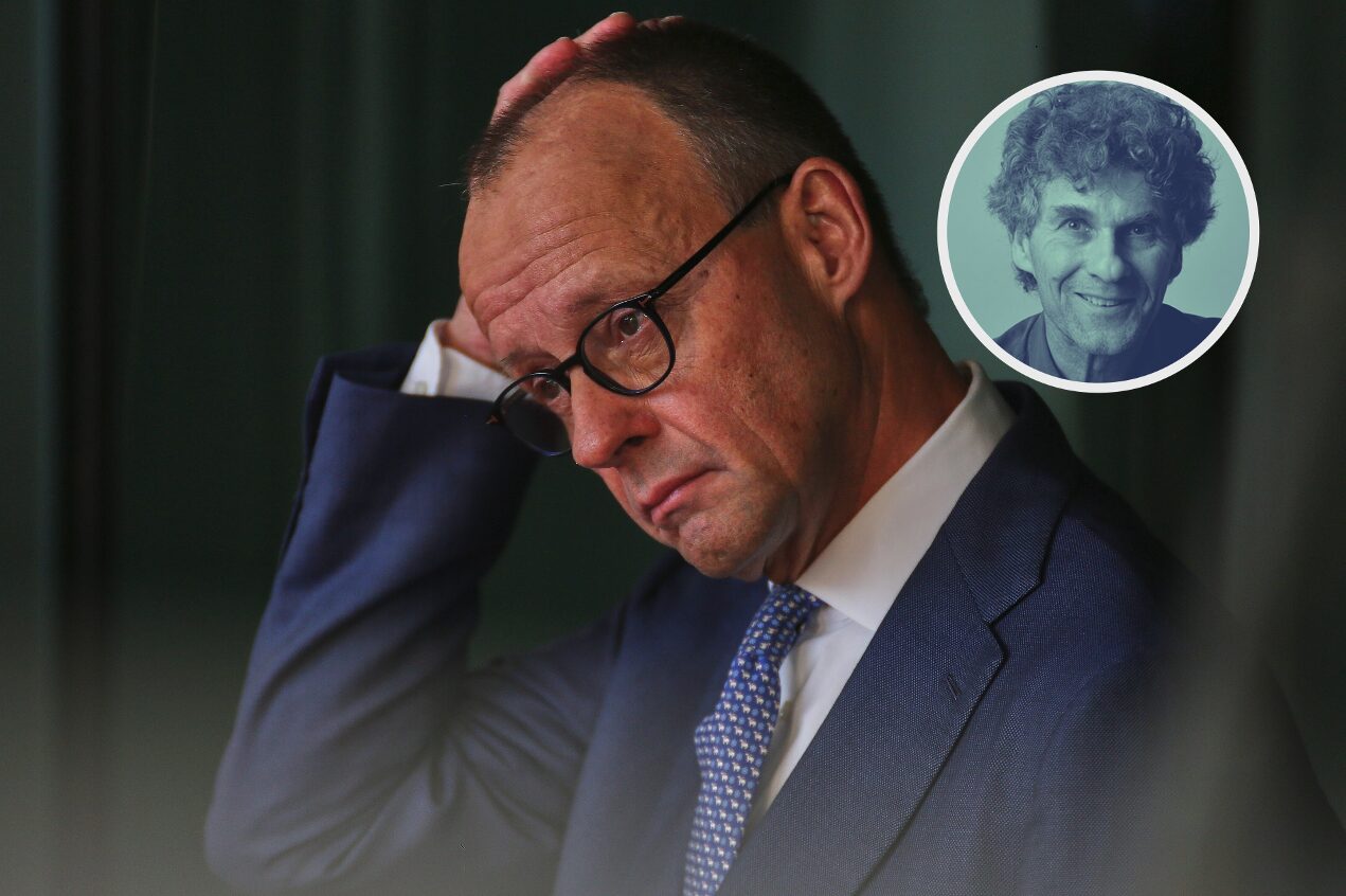 Berlin, Deutschland: Bundeskanzleramt: Besuch des NATO-Generalsekretärs: Bundeskanzler Friedrich Merz (CDU)