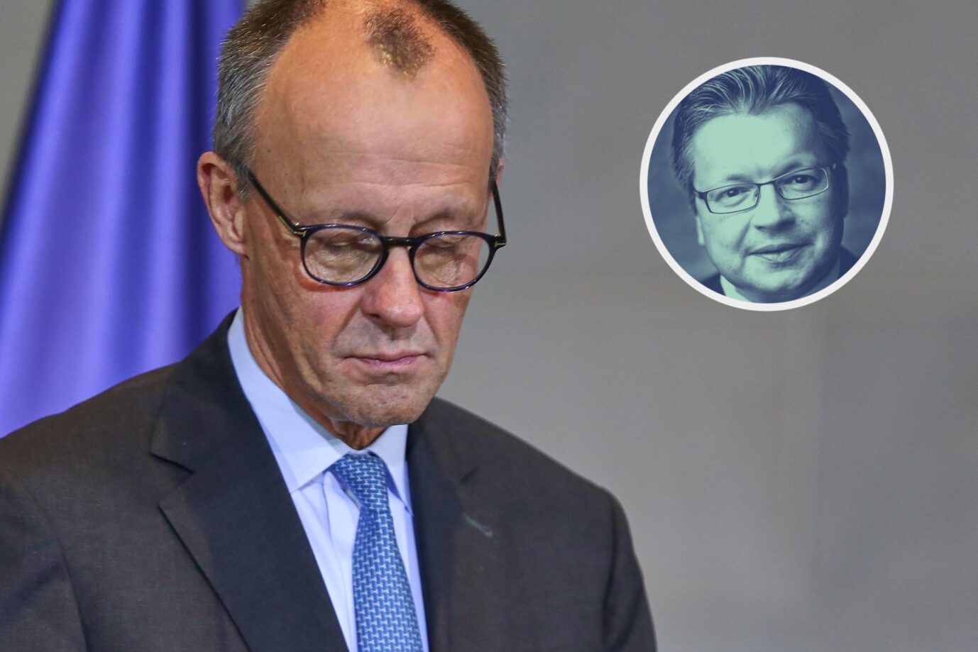 Das Bild zeigt Bundeskanzler Friedrich Merz von der CDU.