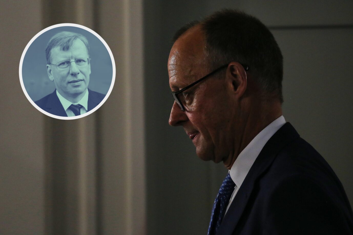 Das Bild zeigt Bundeskanzler Friedrich Merz von der CDU. JF-Autor Thorsten Hinz fühlt sich inzwischen an die späte DDR erinnert.