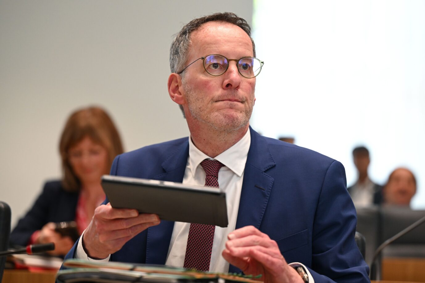 Der Innenminister von Rheinland-Pfalz, Michael Ebling, der gegen die AfD vorgeht