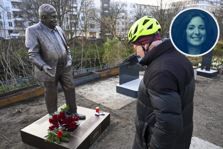 Das Lübcke-Mahnmal des "Zentrums für Politische Schönheit" ist auch eine Anti-CDU-Aktion.