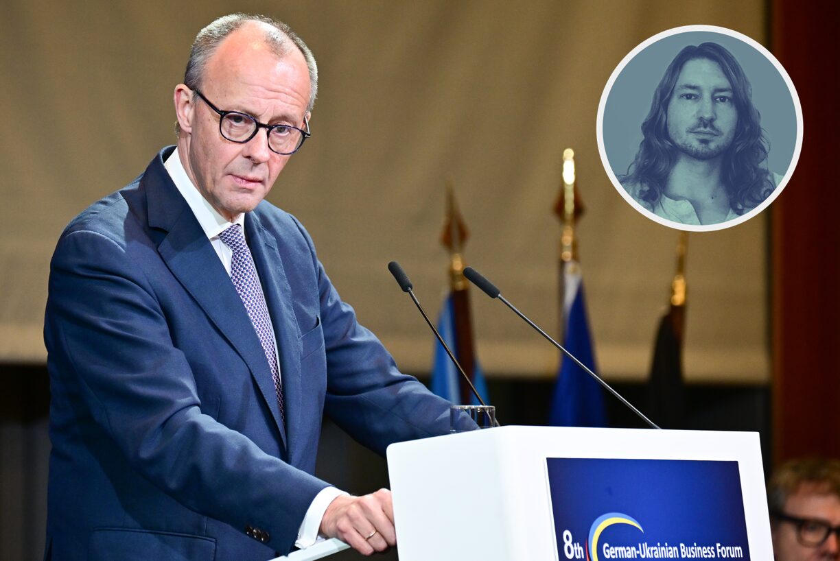 Bundeskanzler Friedrich Merz (CDU) war nicht das erste Mal bei einem öffentlichen Auftritt zu emotional.