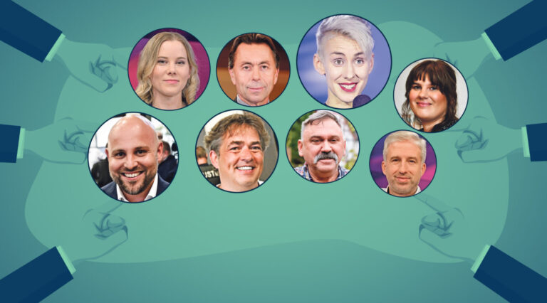 Das Bild zeigt verschiedene mehr oder weniger prominente Deutsche, die Opfer der Cancel Culture wurden.