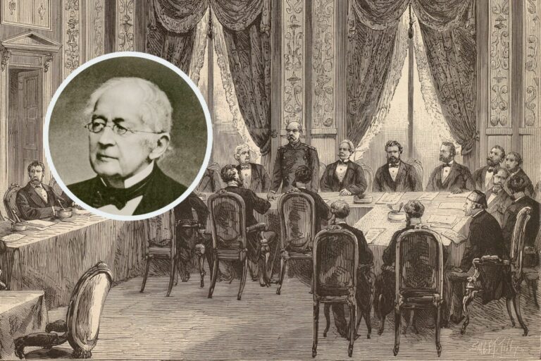 Der Berliner Kongreß 1878: Die Diplomatenversammlung wurde zur Schaubühne eines Eklats zwischen Reichskanzler Otto von Bismarck und Alexander Gortschakow. (Themenbild/Collage)