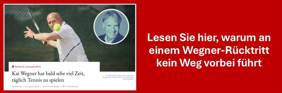 Darum muss Kai Wegner als Regierender Bürgermeister zurücktreten.