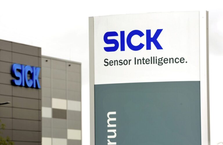 Logo der SICK AG in Waldkirch: Techkonzerne lieben Vielfalt, Diversität und Nachhaltigkeit. Jetzt zahlen sie einen hohen Preis dafür.