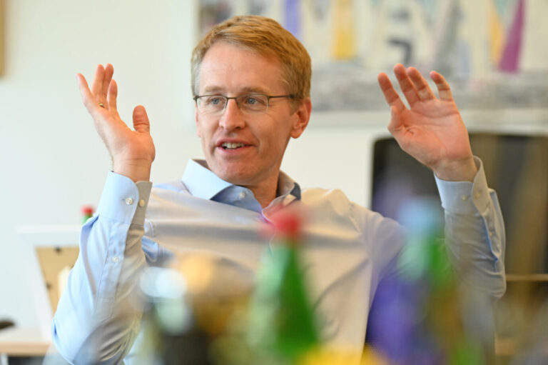 Schleswig-Holsteins Ministerpräsident Daniel Günther