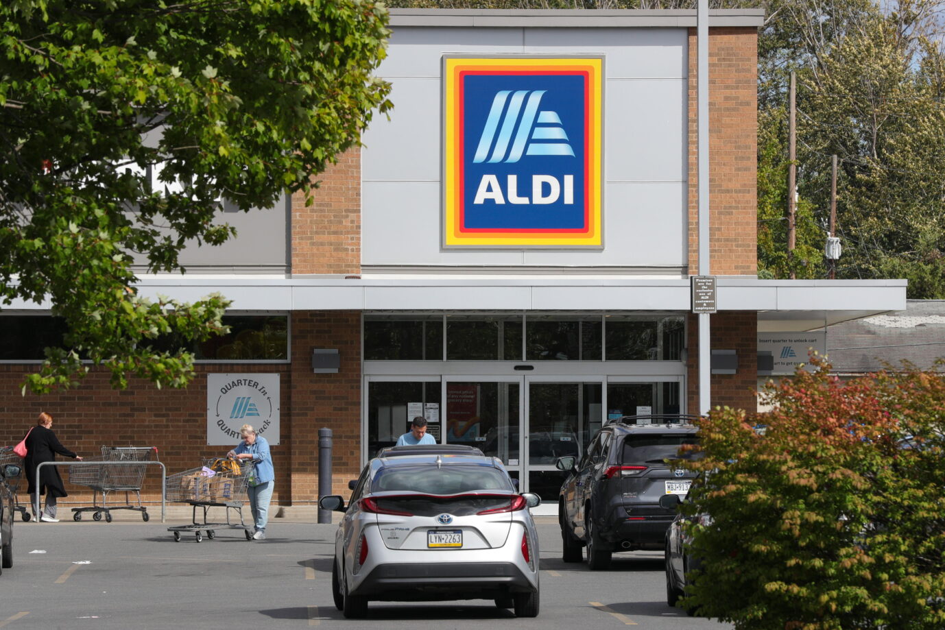 Ein Aldi-Supermarkt in der US-Stadt Williamsport: Der Discounter hat ehrgeizige Ziele in den USA.