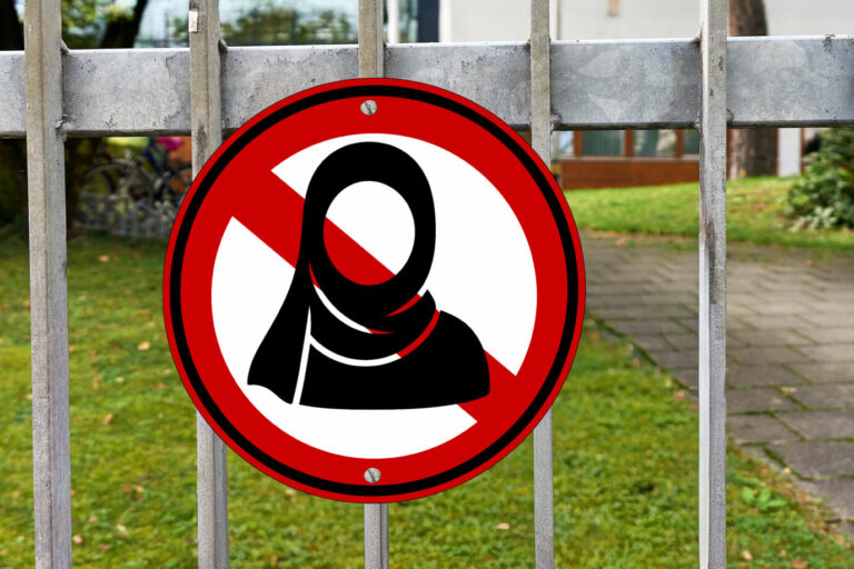 Die Frauen der CDU wollen islamische Verschleierung in Deutschland verbieten und sehen dafür auch vor Gerichten eine gute Chance. Foto: picture alliance / CHROMORANGE | MICHAEL BIHLMAYER