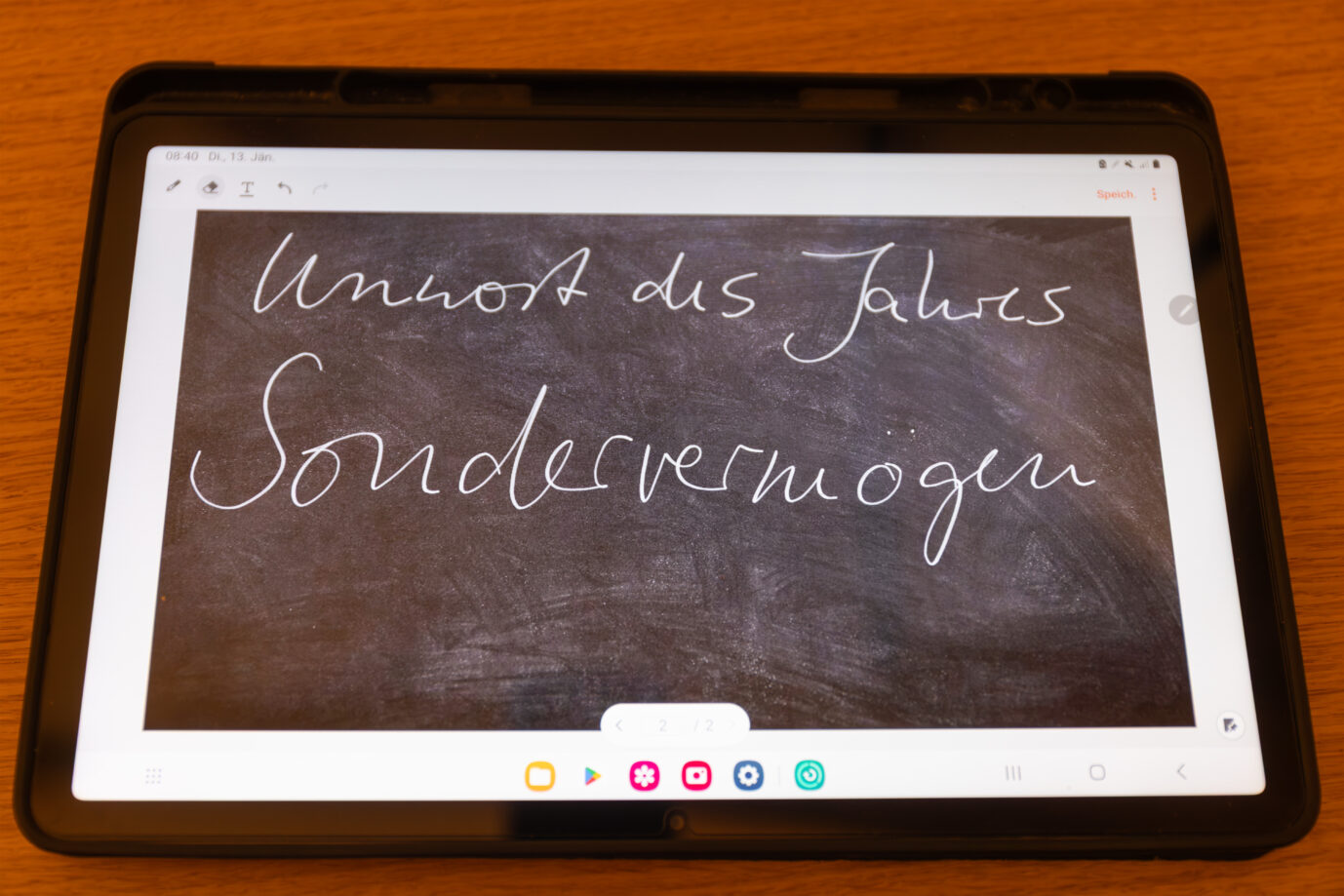 „Söndervermögen“ ist das „Unwort des Jahres 2025“. Foto: picture alliance/dpa | Christian Lademann