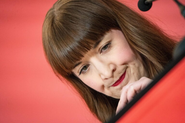 Scheiterte mit ihrer Klage gegen einen Juristen: Linken-Chefin Heidi Reichinnek. Foto:picture alliance / Chris Emil Janßen | Chris Emil Janssen