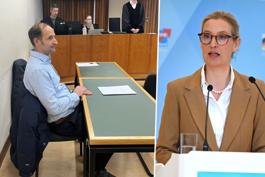 Der Leiter des Zentrums für Politische Schönheit, Philipp Ruch, stand heute wegen einer Anti-AfD-Aktion vor dem Amtsgericht Tiergarten. Der Künstler wurde überraschend freigesprochen. Die AfD sei rechtsextrem.