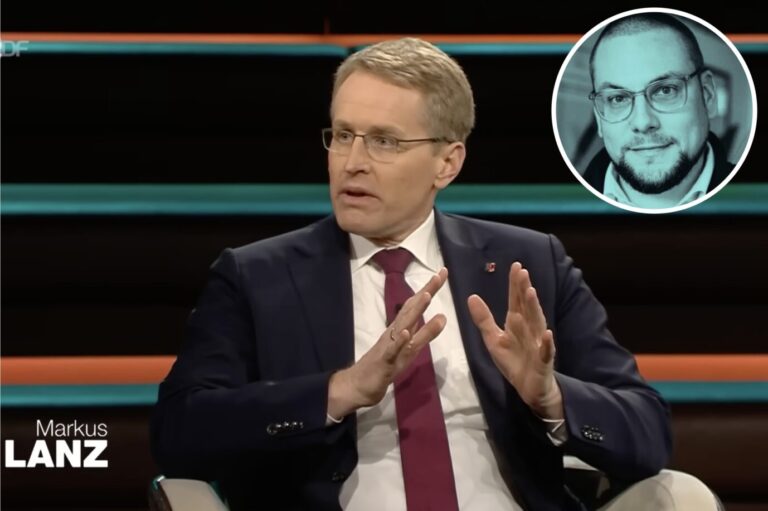 CDU-Ministerpräsident Daniel Günther in der Sendung von Markus Lanz im ZDF am 7. Januar 2026