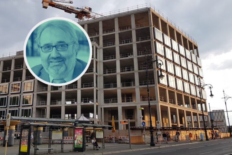 Eine Baustelle in Berlin-Halensee: Wohnungspreise in Deutschland sind höher als in Österreich. (Themenbild/Symbolbild/Collage)