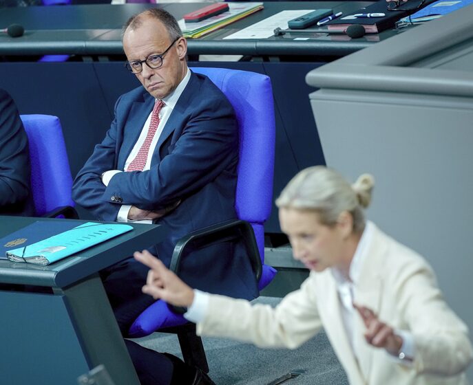 Der Abstand der AfD zur Union wird immer größer. Foto: picture alliance/dpa | Kay Nietfeld