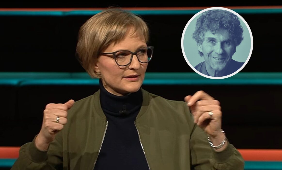 Grünen-Chefin Franziska Brantner wich den Fragen von Markus Lanz öfter mal aus.