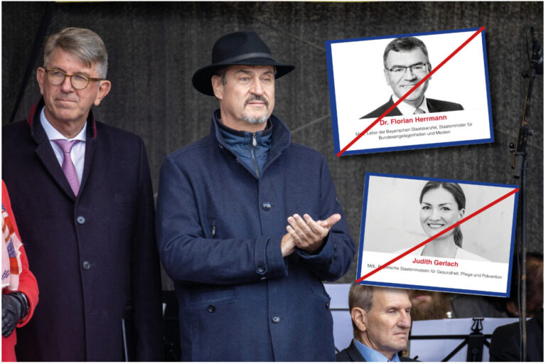 Das Bild zeigt Weimer und Söder.