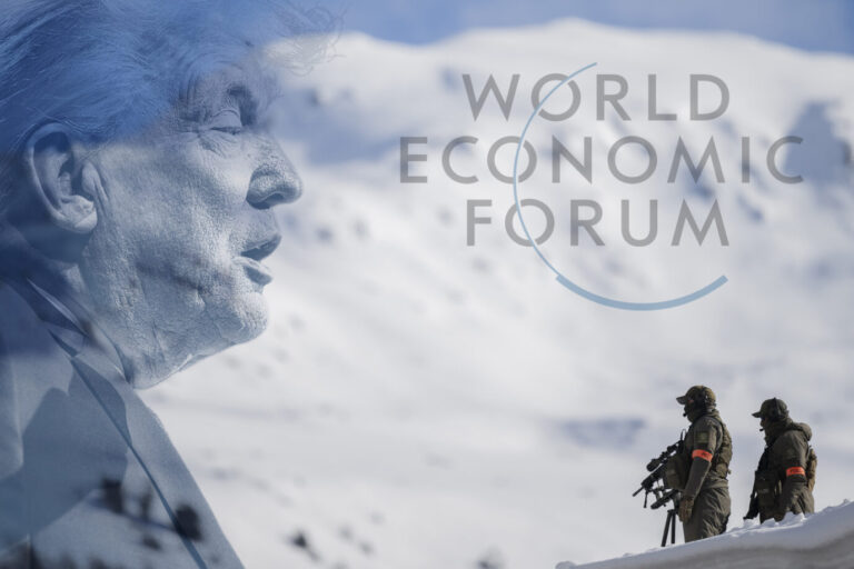 Das Weltwirtschaftsforum in Davos wird von Scharfschützen bewacht. Trump und andere Entscheider sind vor Ort.