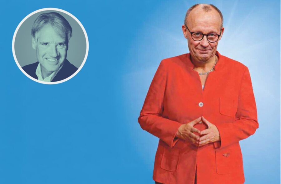 Sie ist wieder da: Friedrich Merz ist die neue Angela Merkel. Montage: JF