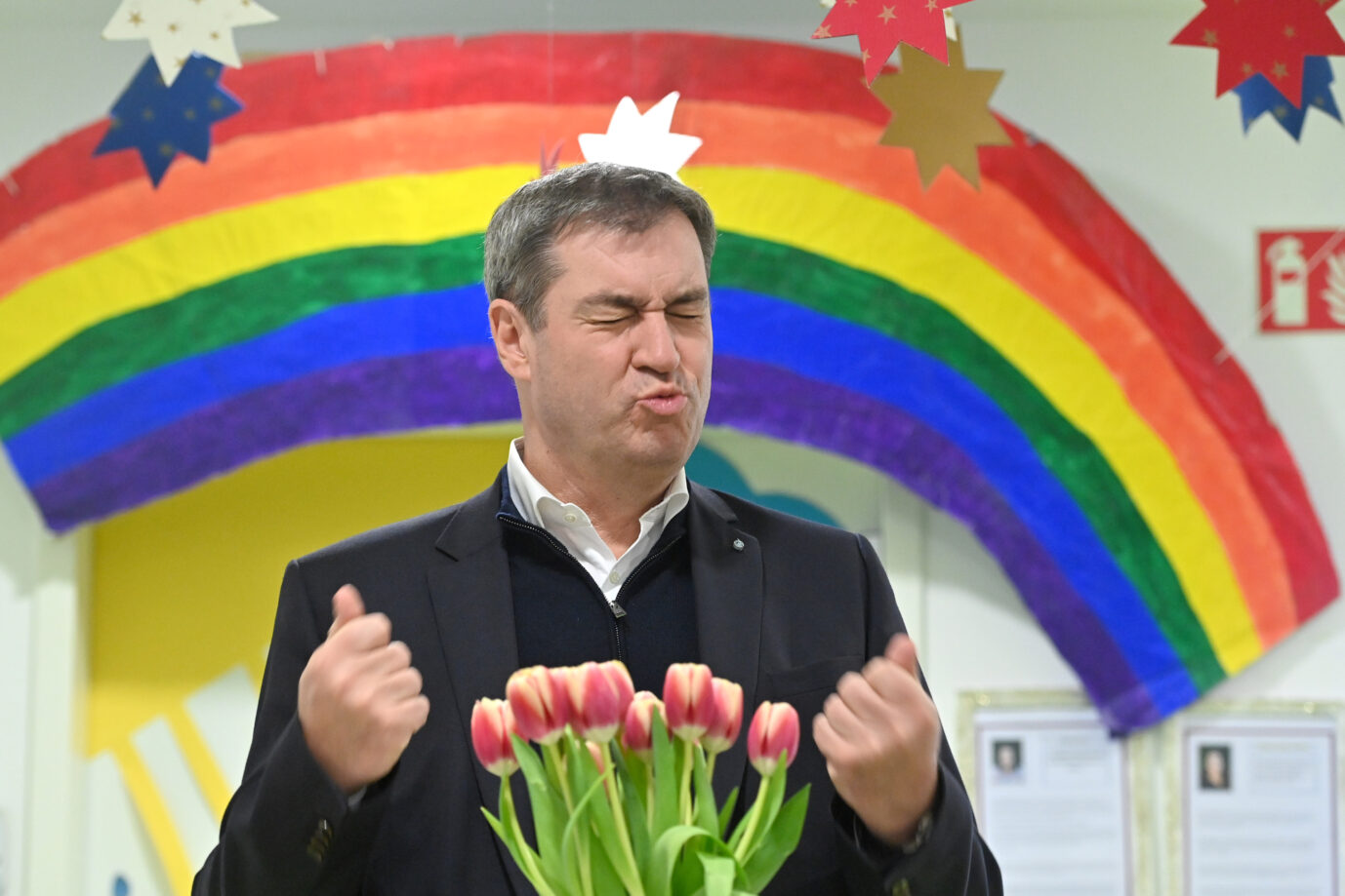 Markus Söder gibt sich gerne auch als Retter der Queeren