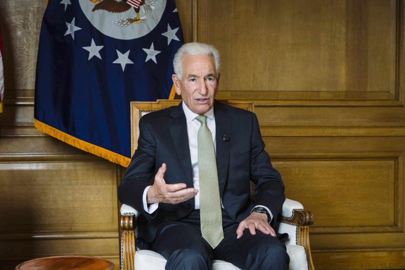 Erschien trotz Einbestellung nicht zum Termin im Außenministerium von Paris: US-Botschafter Charles Kushner. Foto:picture alliance/dpa/MAXPPP | Philippe Labrosse