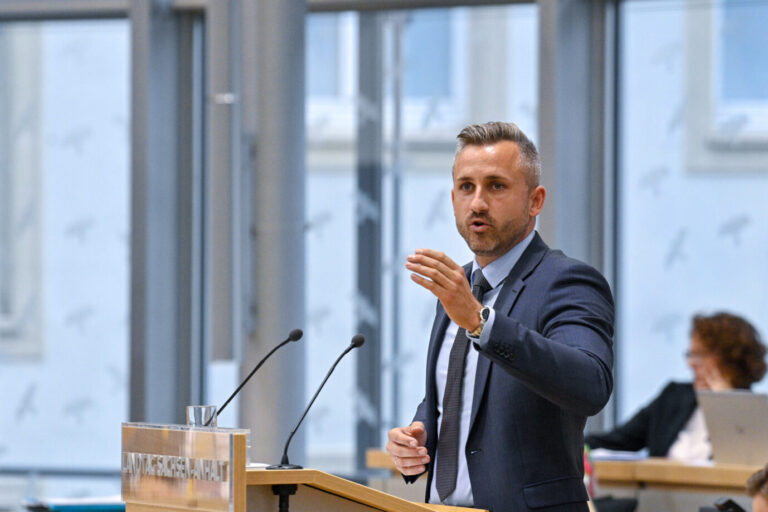 AfD-Spitzenkandidat Siegmund: Rechtfertigung überzeugt nicht. Foto: picture alliance/dpa | Klaus-Dietmar Gabbert- Vorwurf der Vetternwirtschaft